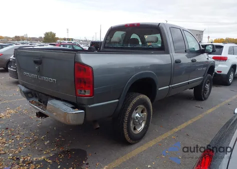 2005 Dodge Ram 2500 Slt/Laramie from USA, damaged, VIN 3D7KS28D45G900317